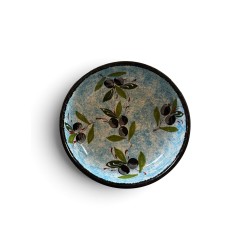 Ensaladera de cerámica Aceitunas 23 cm | Rosella Mallorca
